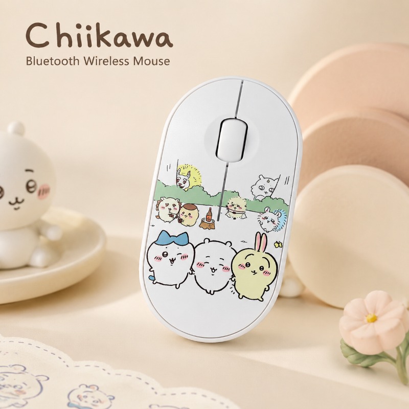 Movies - Cute Chiikawa Bluetooth Wireless Mouse Dual