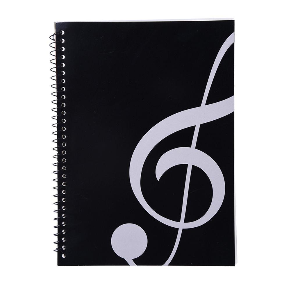 Blank Sheet Music Notebook - 50 Pages Music Sheet Spiral Notebook