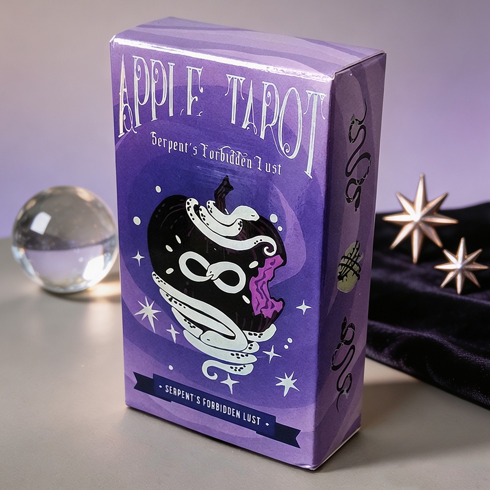 Tarot Deck With Guidebook - Apple Tarot Deck, Serpent's Forbidden Lust
