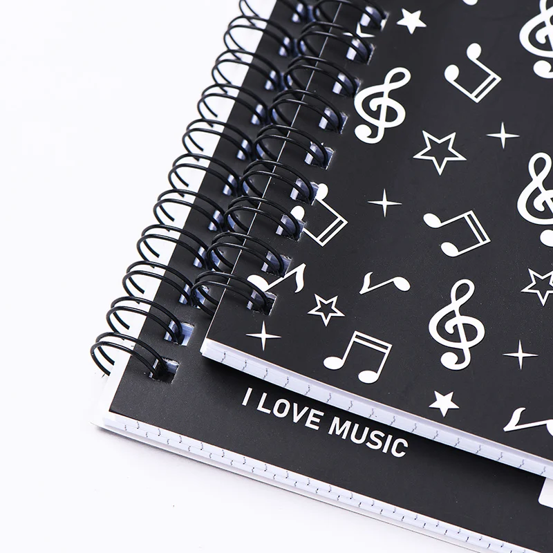 Music Notebook Coil Note Book  - огляд і ціна Blank Sheet Music Notebook