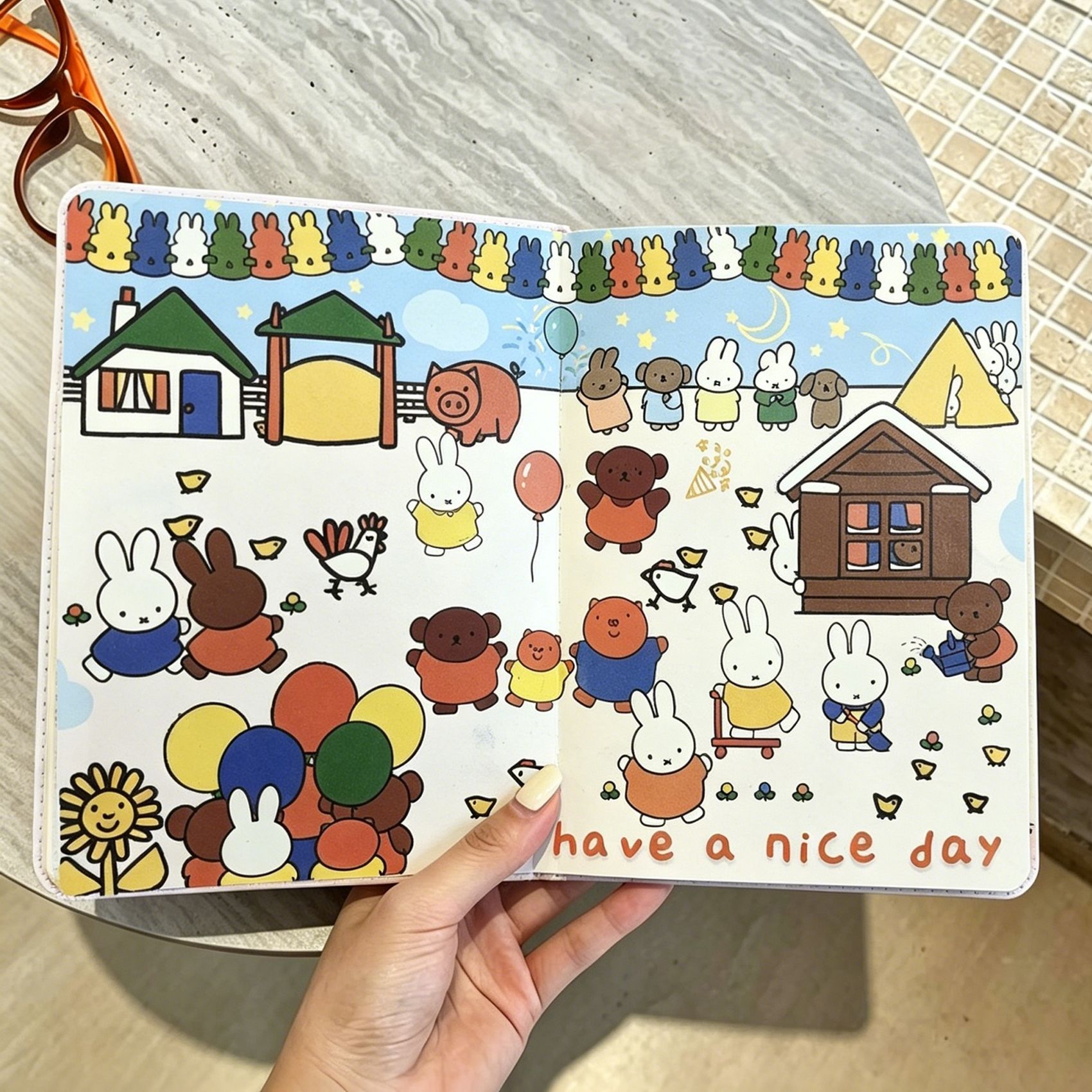 Cute Kawaii Miffy B6 Cartoon I - огляд і ціна Stationery Books